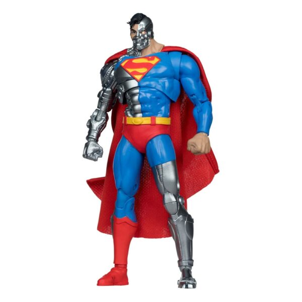 Revenge of the Green Lanterns DC Multiverse Actionfigur Cyborg Superman 18 cm