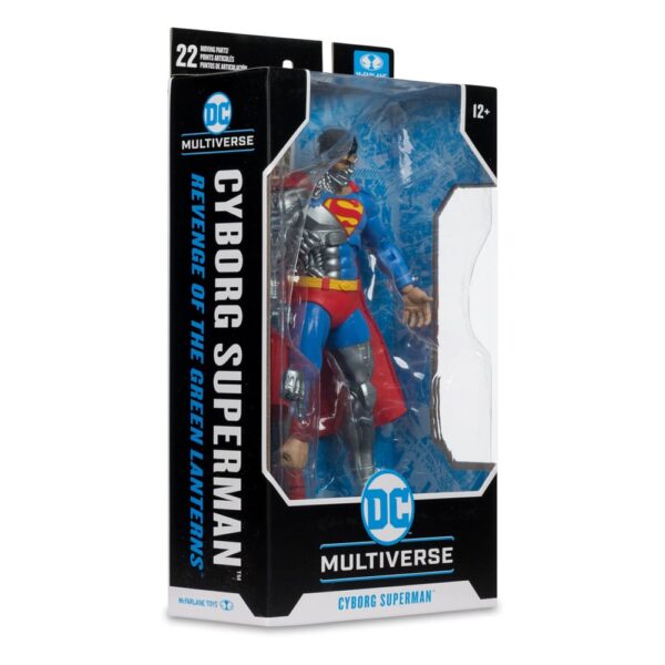 Revenge of the Green Lanterns DC Multiverse Actionfigur Cyborg Superman 18 cm