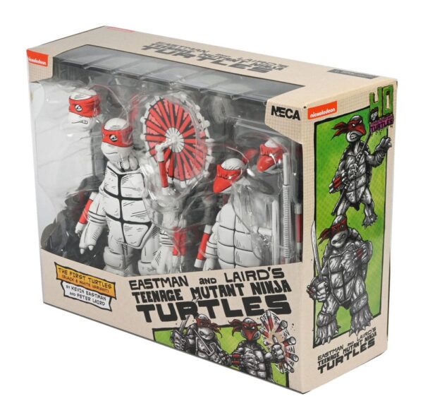 Teenage Mutant Ninja Turtles Mirage Black and White First Turtles 2er Set Actionfiguren 03 Teenage Mutant Ninja Turtles Mirage Black and White First Turtles 2er Set Actionfiguren
