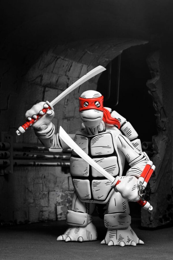 Teenage Mutant Ninja Turtles Mirage Black and White First Turtles 2er Set Actionfiguren 10 Teenage Mutant Ninja Turtles Mirage Black and White First Turtles 2er Set Actionfiguren
