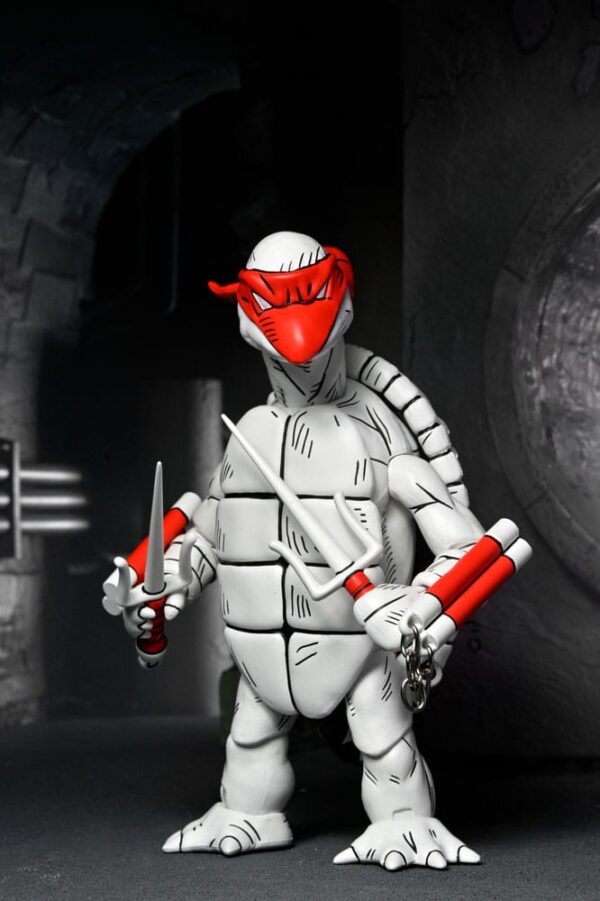 Teenage Mutant Ninja Turtles Mirage Black and White First Turtles 2er Set Actionfiguren 15 Teenage Mutant Ninja Turtles Mirage Black and White First Turtles 2er Set Actionfiguren