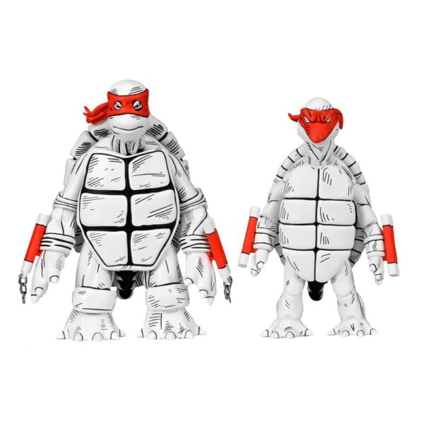 Teenage Mutant Ninja Turtles Mirage Black and White First Turtles 2er Set Actionfiguren 20 Teenage Mutant Ninja Turtles Mirage Black and White First Turtles 2er Set Actionfiguren