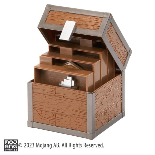 Krakomat Minecraft Loot Chest Forest 10 cm (1) Minecraft Loot Chest Forest 10 cm