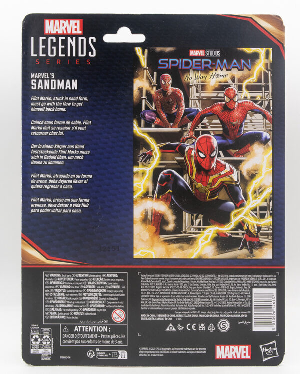 Marvel Legends Spider-Man No Way Home Actionfigur Marvel's Sandman 15 cm_2 Marvel Legends Spider-Man No Way Home Actionfigur Marvel's Sandman 15 cm