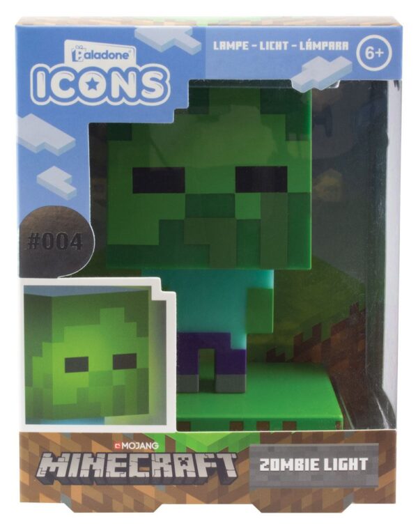 Minecraft 3D Icon Lampe Zombiex_pp6592mcf_b Minecraft 3D Icon Lampe Zombie