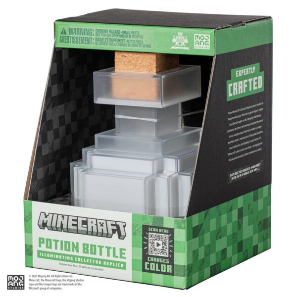 Minecraft Replik Illuminating Potion Bottle 16 cmx_nob3729_b Minecraft Replik Illuminating Potion Bottle 16 cm