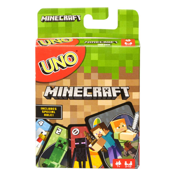 Minecraft UNO Kartenspielx_mattfpd61 Minecraft UNO Kartenspiel