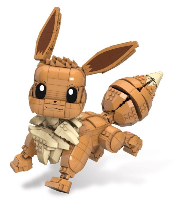 Pokémon Mega Construx Wonder Builders Bauset Jumbo Evoli 29 cm