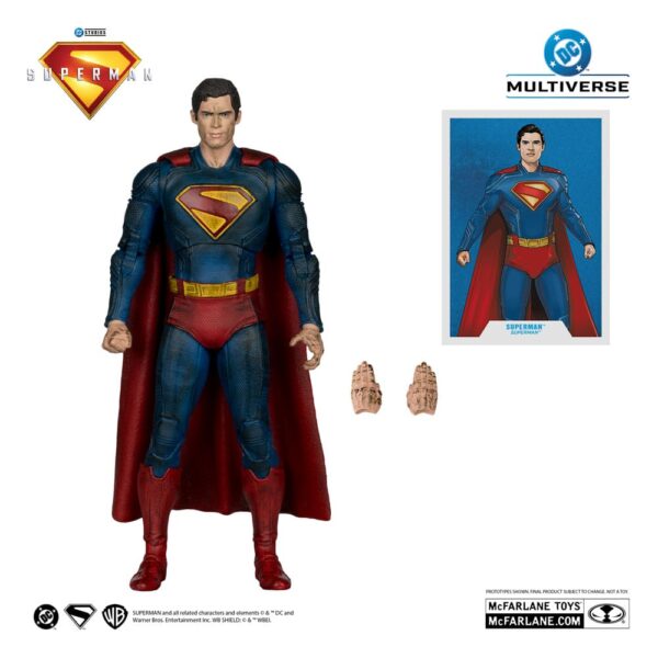 Superman (2025) DC Multiverse Actionfigur Superman (Battle Damaged) (Gold Label) 18 cm