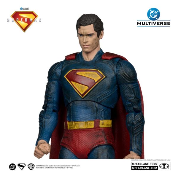 Superman (2025) DC Multiverse Actionfigur Superman (Battle Damaged) (Gold Label) 18 cm