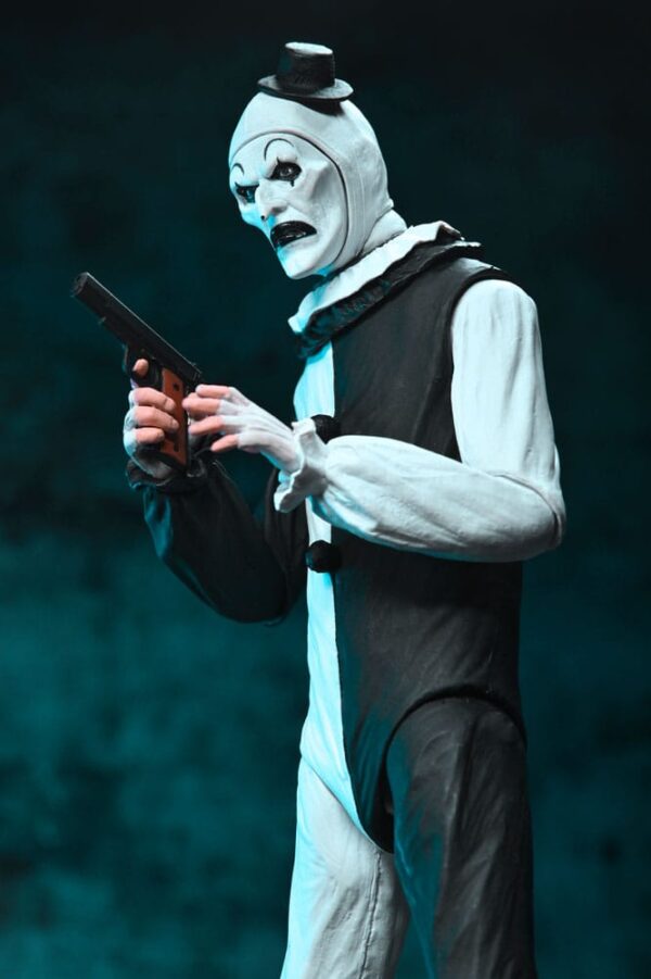 Terrifier Art The Clown Ultimate Actionfigur 17 cm x_neca45251-01_d Terrifier Art The Clown Ultimate Actionfigur 17 cm