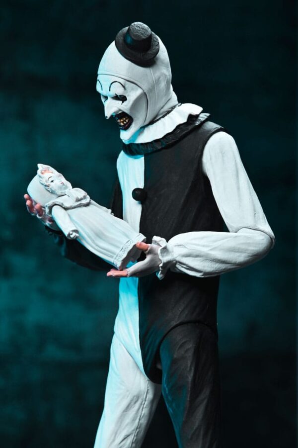 Terrifier Art The Clown Ultimate Actionfigur 17 cm x_neca45251-01_e Terrifier Art The Clown Ultimate Actionfigur 17 cm