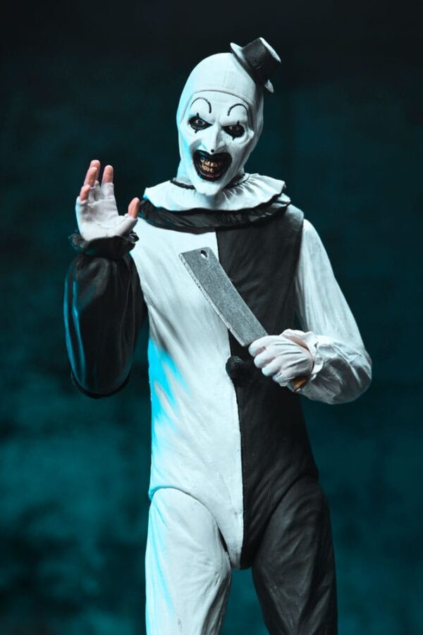 Terrifier Art The Clown Ultimate Actionfigur 17 cm x_neca45251-01_f Terrifier Art The Clown Ultimate Actionfigur 17 cm