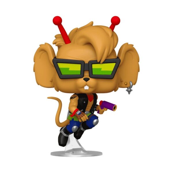 Biker Mice From Mars Pop! Animation Vinyl Figur Throttle 9 cm x_fk83998 Biker Mice From Mars Pop! Animation Vinyl Figuren Vinnie + Modo + Throttle 9 cm