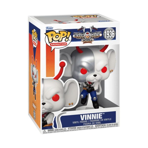 Biker Mice From Mars Pop! Animation Vinyl Figur Vinnie 9 cm x_fk83999_a Biker Mice From Mars Pop! Animation Vinyl Figuren Vinnie + Modo + Throttle 9 cm