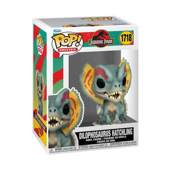 Jurassic Park Hatchling POP! Figuren Tyrannosaurus Rex Dilophosaurus Velociaptor Stygimoloch