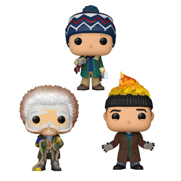 Kevin - Allein zu Haus 2 POP! Movies Vinyl Figuren Kevin, Harry, Marv 9 cm