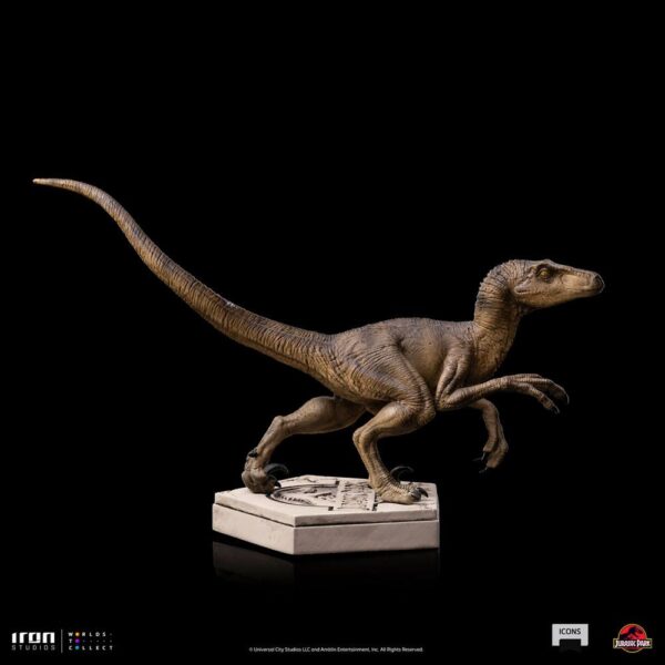 Jurassic World Icons Statue Velociraptor B 9 cm x_is95202_e Jurassic World Icons Statue Velociraptor Modell "B" 9 cm