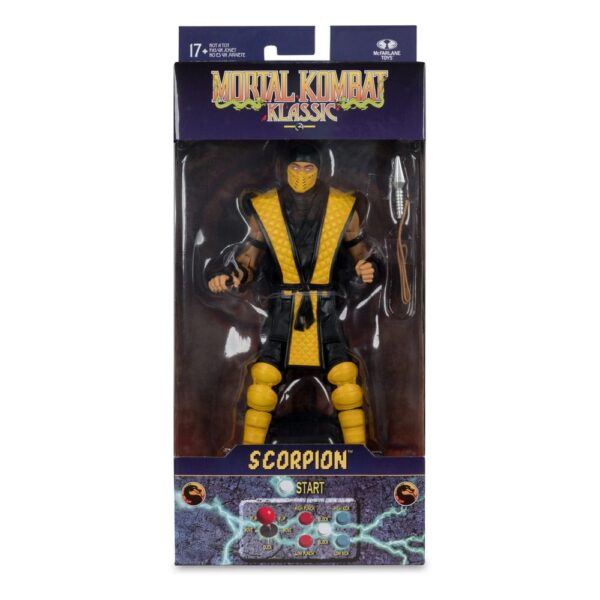 Mortal Kombat Klassics Actionfigur Scorpion 18 cmx_mcf11802_f Mortal Kombat Klassics Actionfigur Scorpion 18 cm Verpackug minimal beschädigt