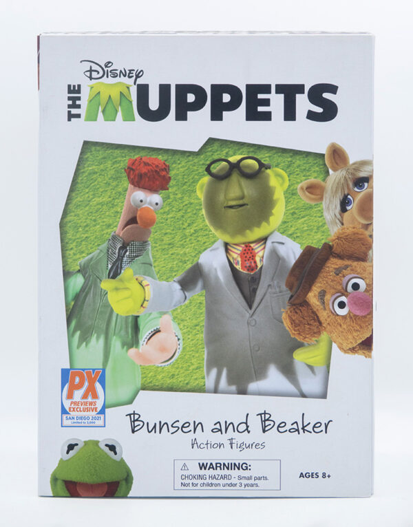 The Muppets Actionfiguren Box Set Lab Accident Bunsen & Beaker SDCC 2021 Previews Exclusive