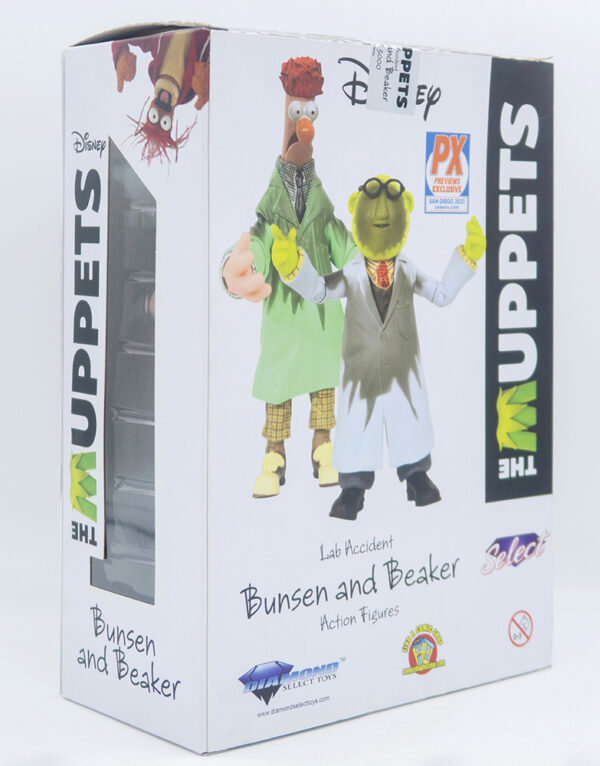 The Muppets Actionfiguren Box Set Lab Accident Bunsen & Beaker SDCC 2021 Previews Exclusive