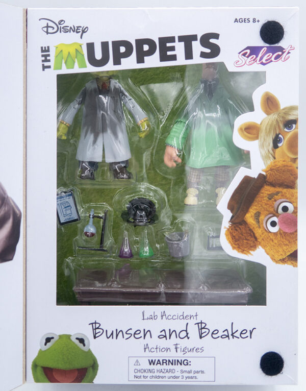 The Muppets Actionfiguren Box Set Lab Accident Bunsen & Beaker SDCC 2021 Previews Exclusive