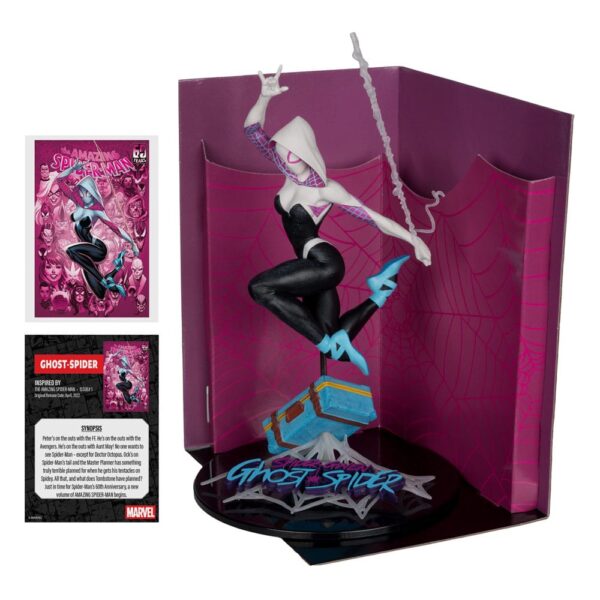 Marvel Collection PVC Statue 1:10 Ghost-Spider (The Amazing Spider-Man #1) 17 cm x_mcf14823_a Marvel Collection PVC Statue 1/10 Ghost-Spider (The Amazing Spider-Man #1) 17 cm Verpackung beschädigt