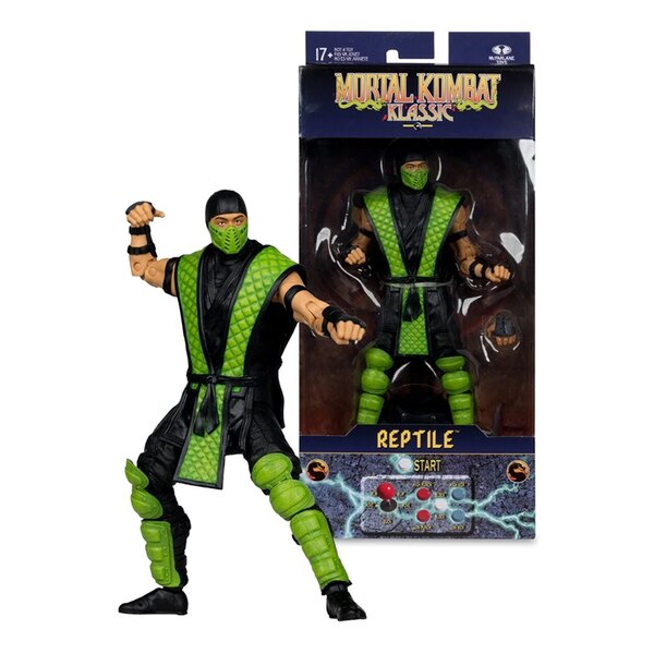 Mortal Kombat Klassics Actionfigur Reptile 18 cm
