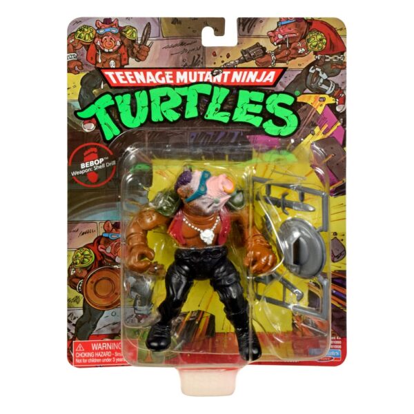 Teenage Mutant Ninja Turtles Classic Actionfiguren Splinter Shredder Rocksteady Bebop 10 cm