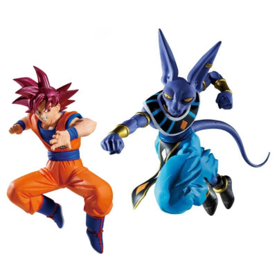 Dragon Ball Super Match Makers Beerus vs God Son Goku Figuren